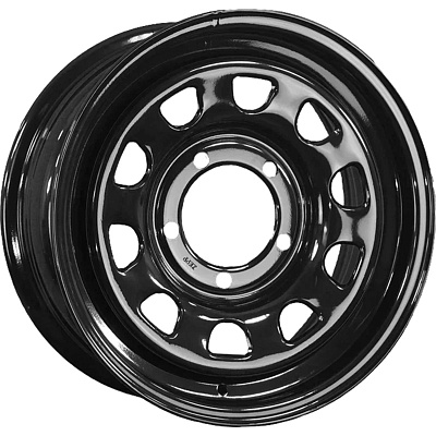 ZEPP 4x4 8x17/6x139,7 ET-10 D110 Toyota Nissan Semicircle Gloss Black (LTM)