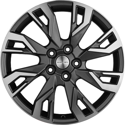 Khomen Wheels 7x18/5x110 ET35 D67,1 KHW1809 (Dongfeng 580/DFSK 500) Gray-FP