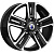 КиК Backfire (КС763) 8,0x18 5/114,3 ET50 d-67,1 алмаз чёрный (Арт.76258)