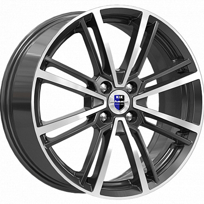 КиК 7x17/5x105 ET40 D56,6 Эрфурт (КС898) Алмаз черный