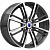 КиК 7x17/5x114,3 ET45 D66,1 Эрфурт (КС898) Алмаз черный
