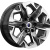 КиК 7,5x17/6x139,7 ET25 D78,1 Тейт (КС1050) Алмаз черный