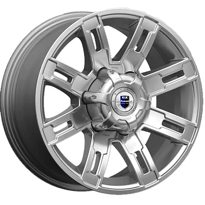 КиК 7,5x16/6x139,7 ET5 D111,6 Полюс (КС609M) Дарк платинум