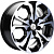 Khomen Wheels 6,5x17/5x108 ET33 D60,1 KHW1711 (Chery/Exeed) Black-FP