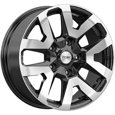 КС1170 (Трикстер (Niva)) 7,0x17 5/139,7 ET40 d-98,0 алмаз чёрный (Арт.83958)