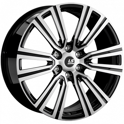 LS Forged 8x19/6x139,7 ET25 D106,1 LS FG15 BKF (конус, C570)