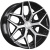 LS 1303 8x18/6x139,7 ET36 D100,1 1303 BKF (конус, Колпак+лого)