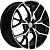 Khomen Wheels 8x20/5x114,3 ET45 D67,1 KHW2012 (FAW Bestune T99) Black-FP