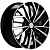Khomen Wheels 7x17/5x114,3 ET40 D66,1 KHW1717 (Qashqai) Black-FP