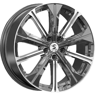 Premium Series КР013 (Tiguan) 7x19/5x112 ET43 D57,1 КР013 (Tiguan) Diamond Gloss Graphite