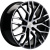 Khomen Wheels 8,5x20/5x112 ET30 D66,5 KHW2005 (Audi/VW) Black-FP