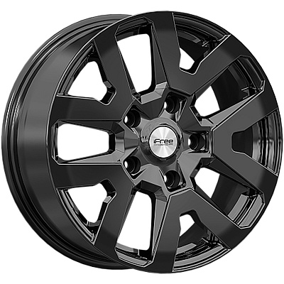 iFree Original 7x17/5x139,7 ET40 D98 Трикстер (Niva) (КС1170) BK