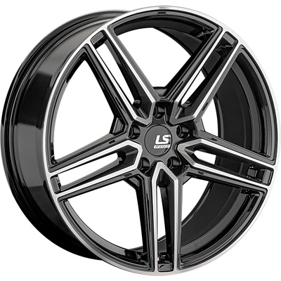 LS FlowForming 8,5x19/5x108 ET30 D65,1 RC79 BKF (конус)