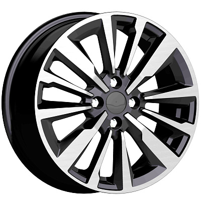 КиК 6,5x16/4x98 ET35 D58,5 Эрман (КС997) Алмаз черный