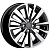 КиК 6,5x16/4x100 ET37 D60,1 Эрман (КС997) Алмаз черный
