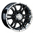 LS 8x16/6x139,7 ET10 D107,1 161 BKL (конус, Колпак+лого)
