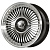 PDW 7x17/5x100*5x114,3 ET38 D67,1 Ferris (9009/01) M/B (конус)