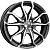 КиК 6x16/4x114,3 ET40 D67,1 Brent (КС733) Алмаз черный