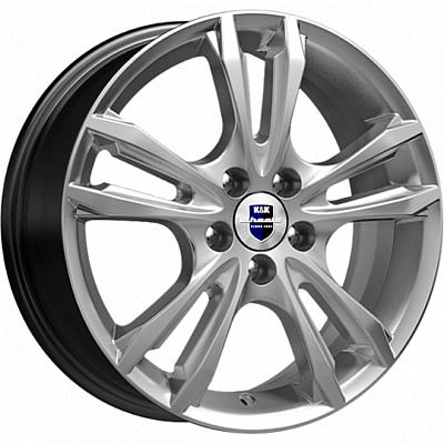 КиК 6x16/4x98 ET35 D58,5 Samara (КС866) Сильвер SK