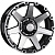 LS 8x17/6x139,7 ET20 D106,1 874 BKF (конус, Колпак+лого)