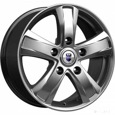 КиК 8x18/5x130 ET45 D71,6 Канцлер (КС479) Дарк платинум