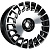 INCH 8x18/5x112 ET40 D66,56 ULF-R24 Black Machine Face (ZJH) FlowForming