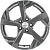 Khomen Wheels 7x17/5x114,3 ET45 D60,1 KHW1712 (Changan/Geely/Lexus/Toyota) Gray (пш)