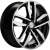 Khomen Wheels 6,5x16/5x114,3 ET47 D66,1 KHW1612 (Fluence/Juke) Black-FP Khomen Wheels 6,5x16/5x114,3 ET47 D66,1 KHW1612 (Fluence/Juke) Black-FP
