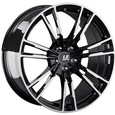 LS Forged 10x20/5x112 ET35 D66,6 LS FG06 BKF (конус, C570)