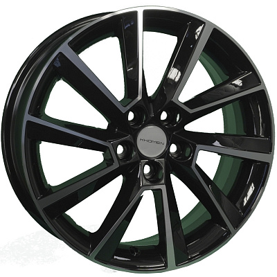 Khomen Wheels 6x16/5x105 ET39 D56,6 KHW1604 (Aveo) Black-FP
