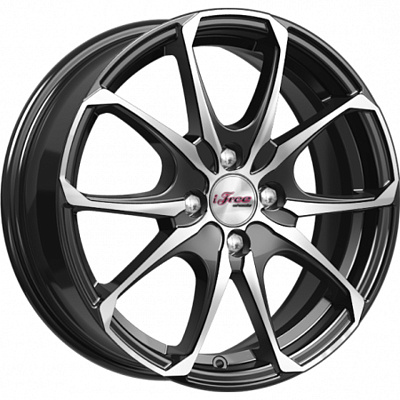 iFree 6x16/4x114,3 ET40 D67,1 Такеши (КС877) Блэк Джек