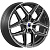 КиК 7x17/5x110 ET45 D67,1 Юнион (КС1025) Алмаз черный
