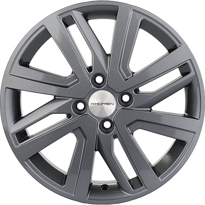 Khomen Wheels 6x16/4x100 ET37 D60,1 KHW1609 (Stepway) Gray