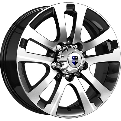 КиК 7x18/5x139,7 ET35 D108,5 Сахара-Patriot (КС1056) Алмаз черный