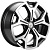Khomen Wheels 6,5x17/5x108 ET33 D60,1 KHW1710 (Chery Tiggo/Tiggo 7 Pro) Black-FP (сфера)