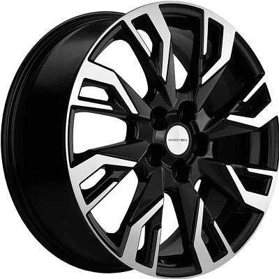 Khomen Wheels 7x18/5x110 ET35 D67,1 KHW1809 (Dongfeng 580/DFSK 500) Black-FP