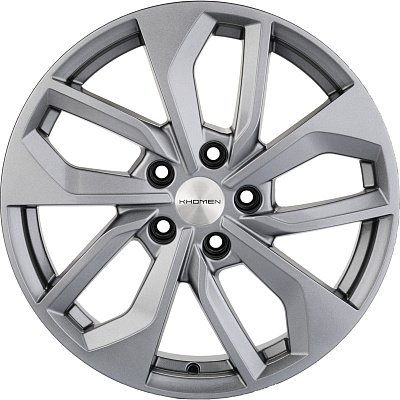 Khomen Wheels 7x17/5x112 ET40 D57,1 KHW1703 (Kodiaq/Tiguan) G-Silver