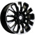Khomen Wheels 8x20/6x139,7 ET36 D100,1 KHW2010 (Tank 300/500) Black-FP Khomen Wheels 8x20/6x139,7 ET36 D100,1 KHW2010 (Tank 300/500) Black-FP