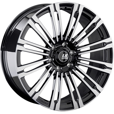 LS Forged 8x19/6x139,7 ET25 D106,1 LS FG18 BKF (конус, C570)