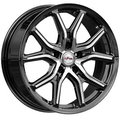 iFree 6,5x17/5x112 ET33 D57,1 Страйк (КС1080) Блэк Джек