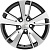 Khomen Wheels 7x17/5x114,3 ET40 D66,1 KHW1704 (Qashqai) Black-FP