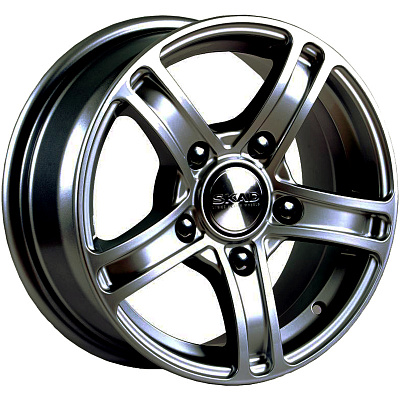 Скад 6,5x15/5x139,7 ET40 D98,5 Трофи (КЛ152) Графит