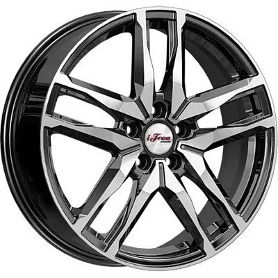 iFree 6,5x18/5x112 ET45 D57,1 Бомбей (КС1075) Блэк Джек