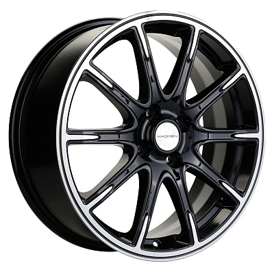 Khomen Wheels 6,5x17/4x100 ET50 D60,1 KHW1707 (Lada Vesta) Black-FP