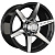LS 8,5x17/6x139,7 ET25 D106,1 800 BKF (конус, Колпак+лого)