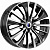 КиК 6,5x17/4x100 ET43 D60,1 Flanker (КС905) Алмаз черный