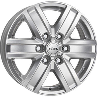 Rial Transporter 6 7x17/6x139,7 ET22 D100,1 Transporter 6 Polar Silver