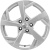 Khomen Wheels 7x17/5x114,3 ET45 D66,1 KHW1712 (Teana/X-Trail) F-Silver
