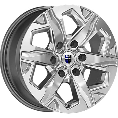 КиК 7,5x17/6x114,3 ET30 D66,1 Тейт (КС1050) Дарк платинум