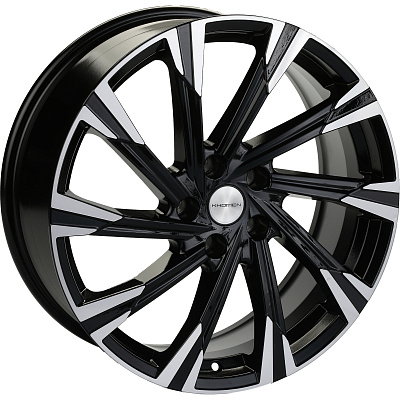Khomen Wheels 7,5x19/5x112 ET32 D66,6 KHW1901 (BMW X3/X4) Black-FP